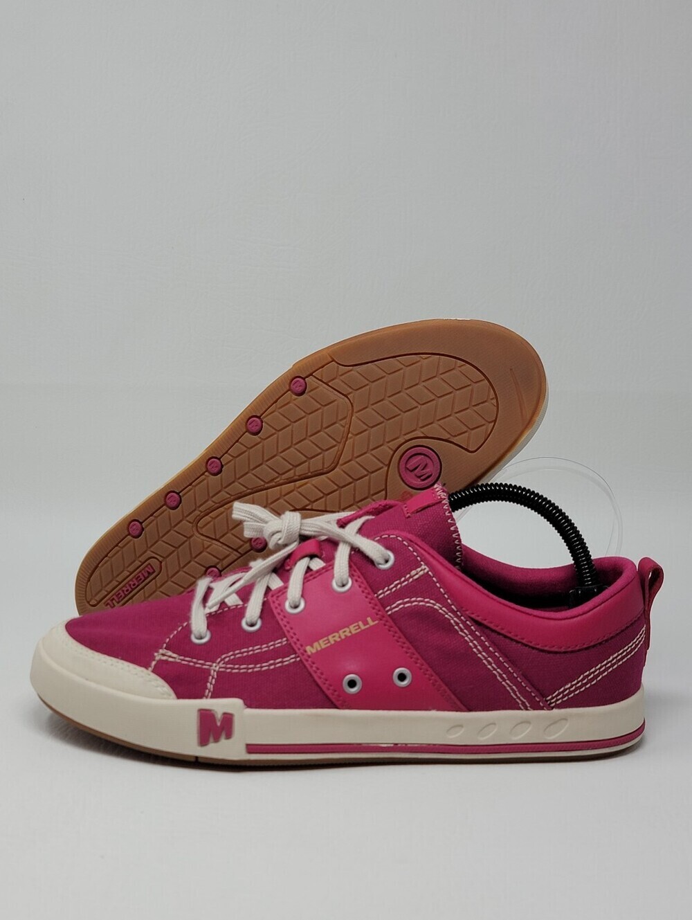 Merrell Women's Beet Red Lace Up Casual Sneakers Size 10.5 J55492 Pre-owned